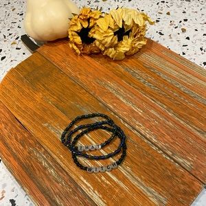 Halloween Themed "That Witch" Beaded Bracelets | Hand Beaded